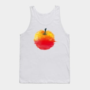 Apple Watercolor Tank Top